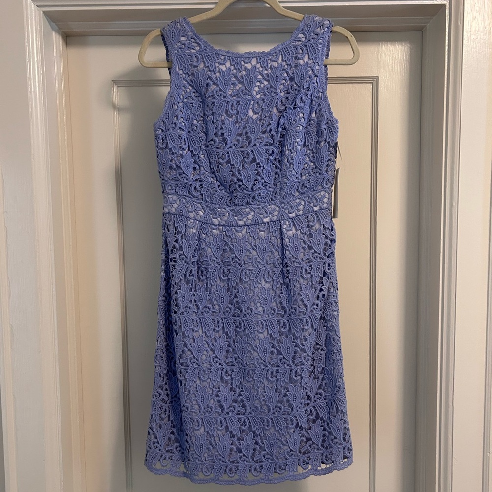 Shoshanna Lavender Knee-Length Dress